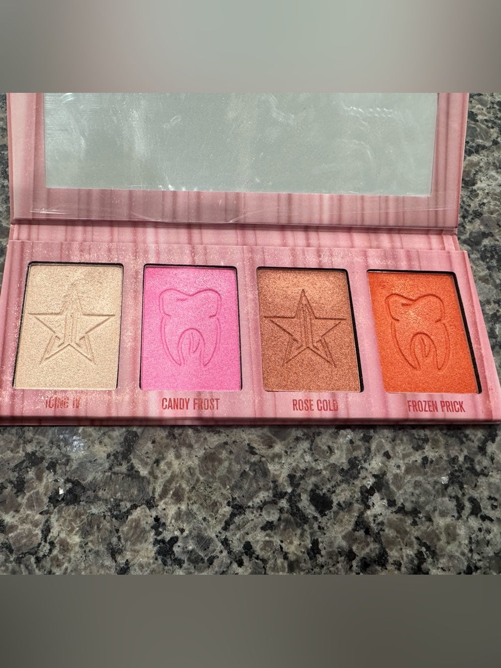Jeffree Star cosmetics cavity skin frost pro palette gently used